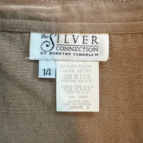 Vintage 90’s Y2K Tan Brown Maxi Skirt - Picture 6 of 8